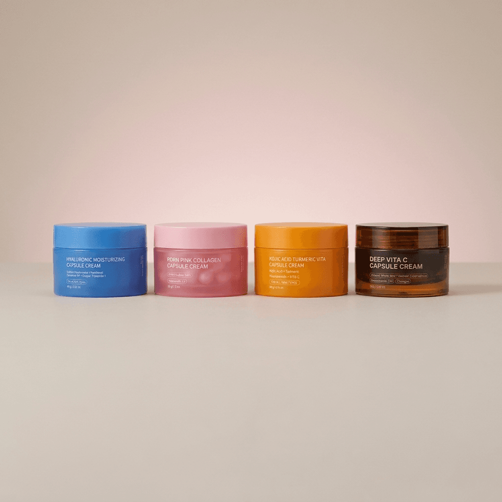The colorful Bobäe capsule cream lineup